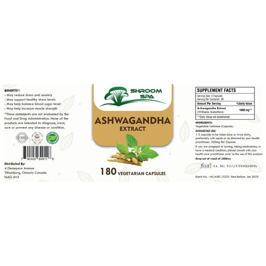 Ashwagandha-180 qty